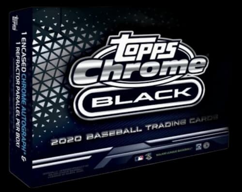 2020 Topps Chrome Black Baseball Hobby Box