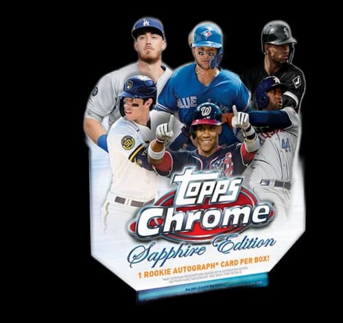 2020 Topps Chrome Sapphire Edition Baseball Box