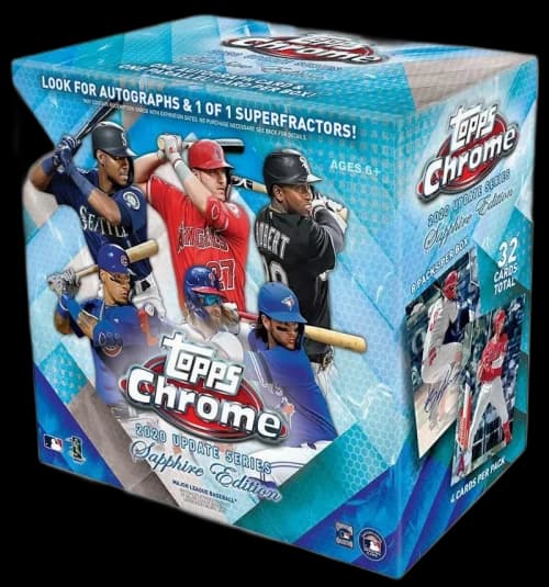 2020 Topps Chrome Update Sapphire Edition Baseball Box