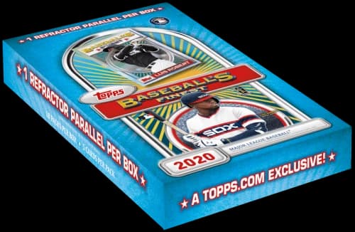 2020 Topps Finest Flashbacks Baseball Hobby Box