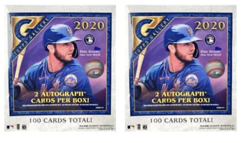 2020 Topps Gallery Baseball 100 Ct. Monster Box 2x Lot