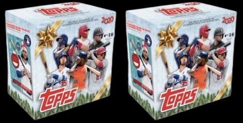 2020 Topps Holiday Baseball Box 2x Lot