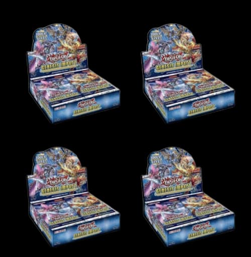 Yu-Gi-Oh! TCG Genesis Impact Booster Box 4X Lot