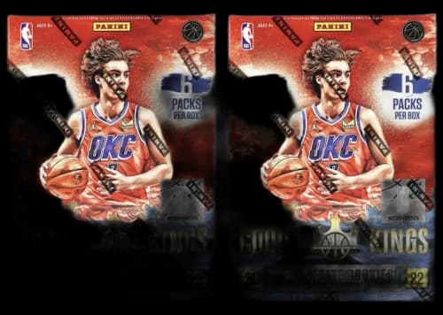 2021-22 Panini Court Kings Basketball International Blaster Box 2x Lot