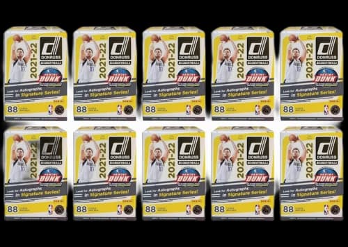 2021-22 Panini Donruss Basketball Blaster Box 10x Lot