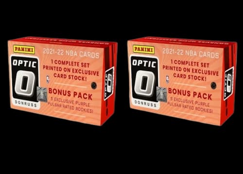 2021-22 Panini Donruss Optic Basketball Complete Box Set 2x Lot