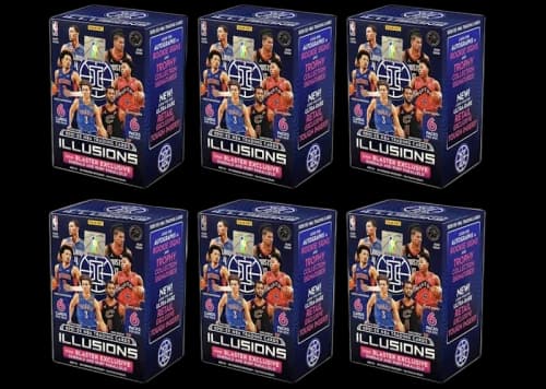 2021-22 Panini Illusions Basketball Blaster Box 6x Lot