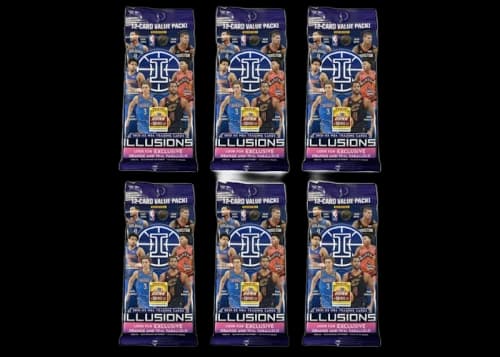 2021-22 Panini Illusions Basketball Value Pack 6x Lot
