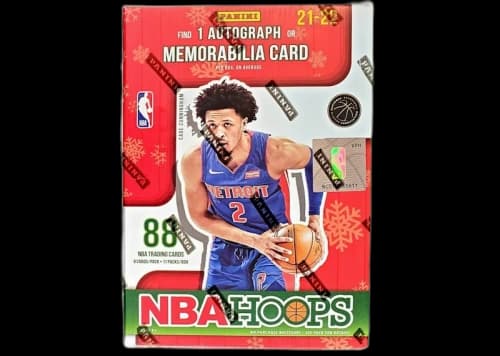 2021-22 Panini NBA Hoops Basketball Holiday Blaster Box