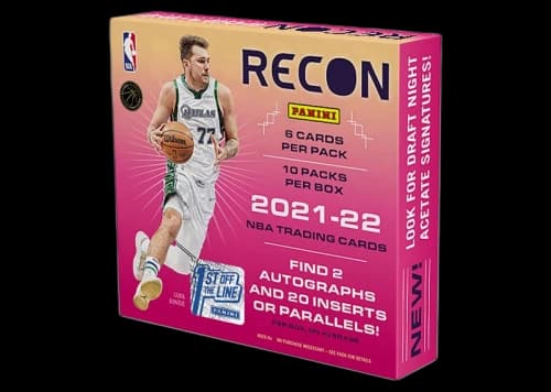 2021-22 Panini Recon Basketball 1st Off The Line Hobby Box