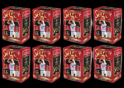 2021-22 Panini Select Basketball Blaster Box (Flash Prizms) 8x Lot
