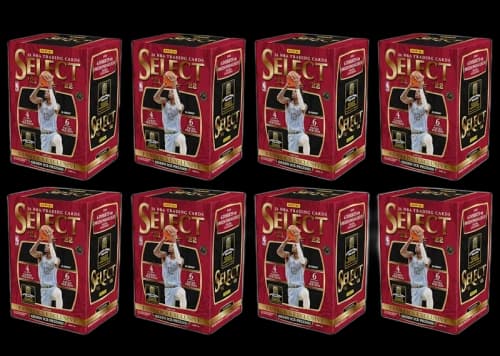 2021-22 Panini Select Basketball Fanatics Exclusive Blaster Box (Green Ice Prizms) 8x Lot