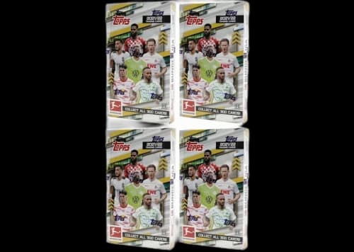 2021-22 Topps Bundesliga Soccer Hobby Box 4x Lot