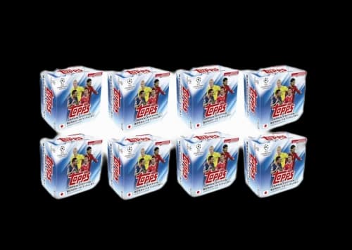 2021-22 Topps Champions League UEFA Football Japan Edition Hobby Box 8x Lot