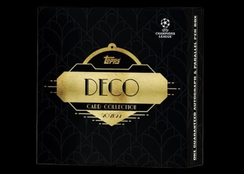2021-22 Topps Deco UEFA Champions League Soccer Hobby Box