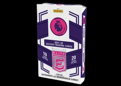 2021-22 Topps Donruss Elite Premier League Soccer Retail Box (UK Exclusive)