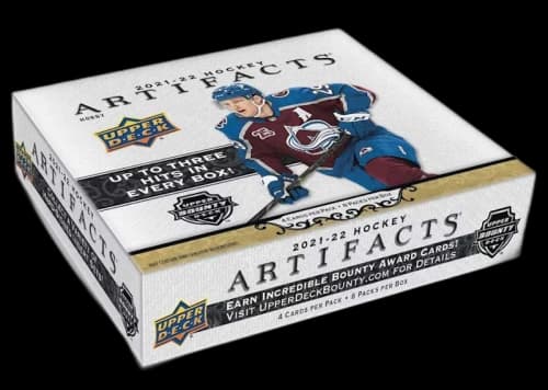 2021-22 Upper Deck Artifacts Hockey Hobby Box