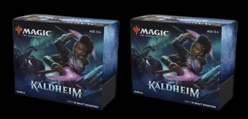 Magic: The Gathering TCG Kaldheim Bundle Box (10 Draft Booster Packs) 2x Lot