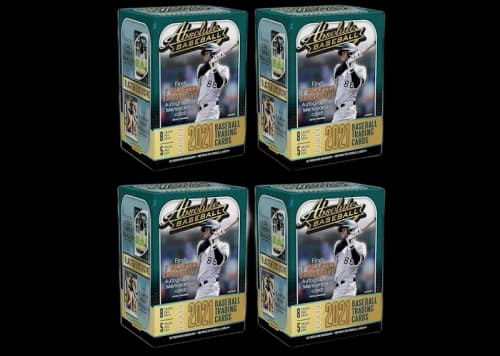 2021 Panini Absolute Baseball Blaster Box 4x Lot