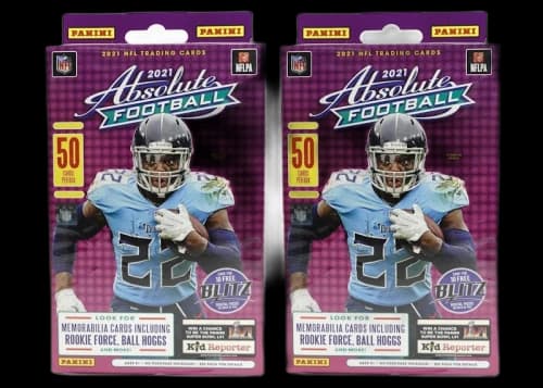 2021 Panini Absolute Football Hanger Box 2x Lot