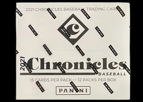 2021 Panini Chronicles Baseball Factory Sealed Multi-Pack Cello Fat Pack Box