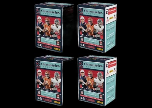 2021 Panini Chronicles Football Fanatics Exclusive Blaster Box 4x Lot