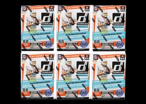 2021 Panini Donruss Football Blaster Box (Holo Parallel) 6x Lot