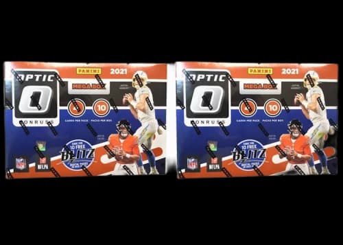 2021 Panini Donruss Optic Football Mega Box (Bronze Parallels) 2x Lot