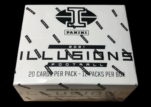 2021 Panini Illusions Football Factory Sealed Multi-Pack Fat Pack Box