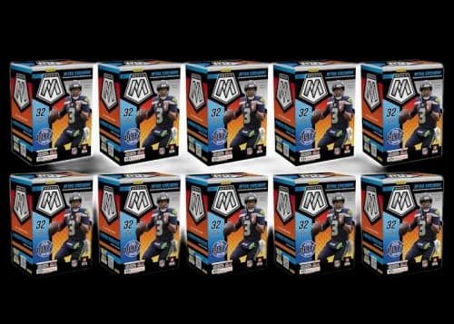 2021 Panini Mosaic Football Blaster Box (Orange Fluorescent Parallels) 10x Lot
