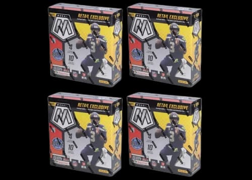 2021 Panini Mosaic Football Fanatics Exclusive Mega Box 4x Lot