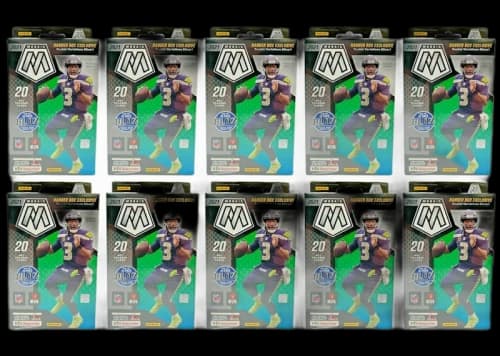 2021 Panini Mosaic Football Hanger Box (Hanger Box Exclusive: Rookie Variations Silver) 10x Lot