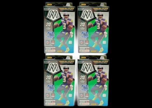2021 Panini Mosaic Football Hanger Box (Hanger Box Exclusive: Rookie Variations Silver) 4x Lot