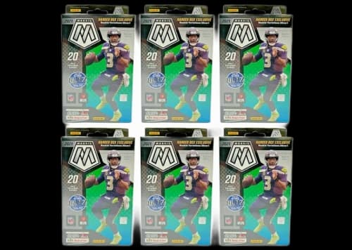 2021 Panini Mosaic Football Hanger Box (Hanger Box Exclusive: Rookie Variations Silver) 6x Lot