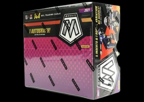 2021 Panini Mosaic Football No Huddle Box