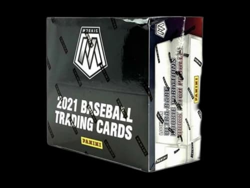 2021 Panini Mosaic Quick Pitch Baseball Hobby Box