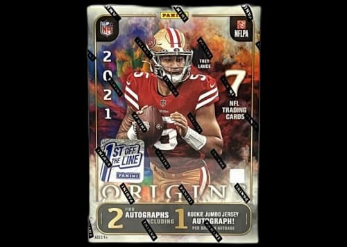 2021 Panini Origins Football 1st Off The Line Box