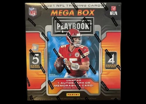 2021 Panini Playbook Football Mega Box (Orange Parallels)