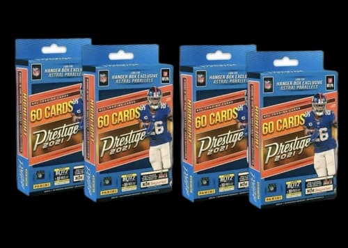 2021 Panini Prestige Football Hanger Box 4x Lot