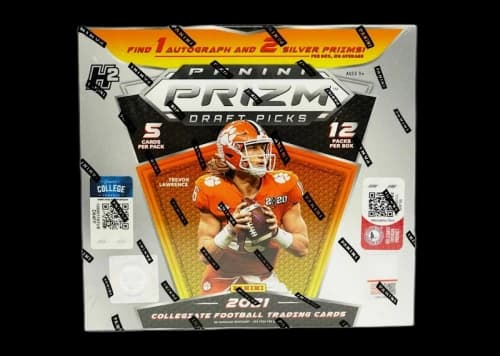 2021 Panini Prizm Draft Picks College Football H2 Hobby Hybrid Box