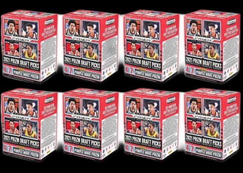 2021 Panini Prizm Draft Picks Collegiate Basketball Blaster Box 8x Lot