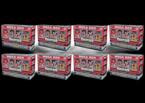 2021 Panini Prizm Draft Picks Collegiate Basketball Mega Box (Red Ice Prizms) 8x Lot