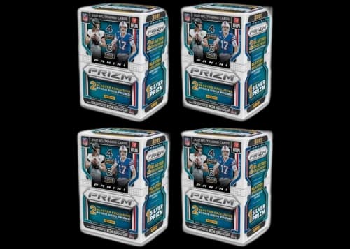 2021 Panini Prizm Football Blaster Box (Disco Prizms) 4x Lot