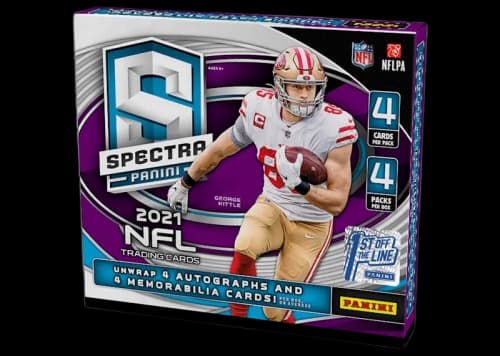 2021 Panini Spectra Football 1st Off The Line Box
