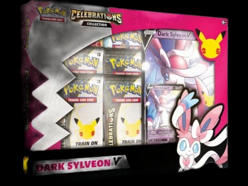 2021 Pokémon 25th Anniversary Celebrations Dark Sylveon V Box