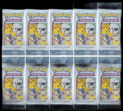 Pokémon TCG General Mill's Cereal 25th Anniversary Packs 10x Lot