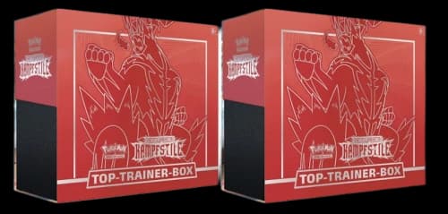Pokémon TCG Schwert & Schild Kampf Stile Top Trainer Box (Red) 2x Lot