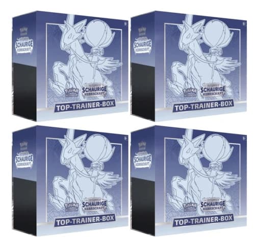 Pokémon TCG Schwert & Schild Schaurige Herrschaft Top Trainer Box (Schimmelreiter-Coronospa) 4x Lot