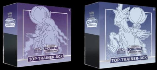 Pokémon TCG Schwert & Schild Schaurige Herrschaft Top Trainer Box Schimmelreiter-Coronospa/Rappenreiter-Coronospa 2x Lot