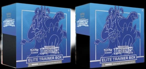 Pokémon TCG Sword & Shield Battle Styles Elite Trainer Box Rapid Strike 2x Lot